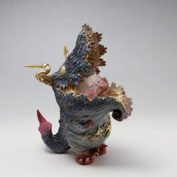 Akishi Ueda - 'Monster Child of the Night' - clay, resin & acrylic