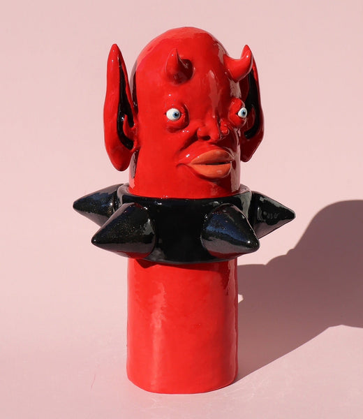 DEVIL POT 【blood tears-血涙-】 3号鉢 DEVIL POT 【blood tears-血涙-】 3号鉢 DEVIL POT 【blood tears-血涙