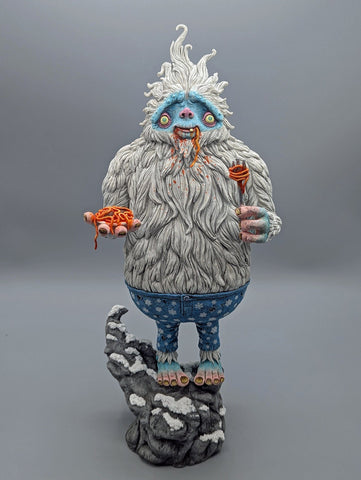 Pickled Circus - 'Spaghetti Yeti' - epoxy clay & resin