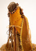 Selene M. Cochrane - "Anonymous Anomalous" - various fabrics, wool felt, wire, ceramics, pins, human hair, thread, handmade chainstitch lace trim