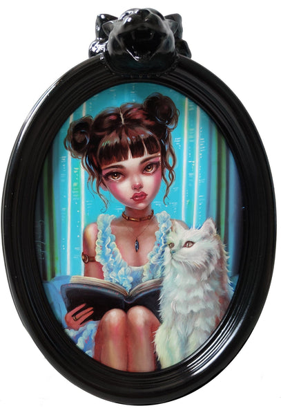 Simona Candini - 'Whispers From The Light Witch's Grimoire' - oil