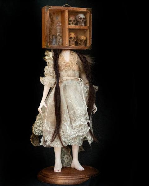 Tokyo Jesus - 'The Cabinet' - epoxy putty, wood, brass and mixed