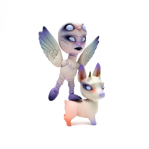 Erika Sanada & Calvin Ma - 'I Got You' - resin, ceramic, glaze, premium gold lustre and acrylics