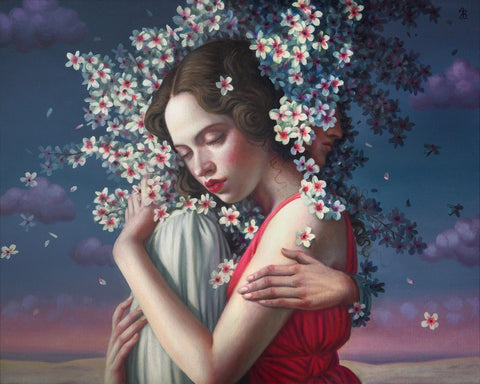 Jana Brike - 'A Lady and a Dream' - oil on linen
