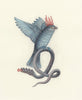 Nick Sheehy - "Snake Bird" - graphite & watercolour on paper