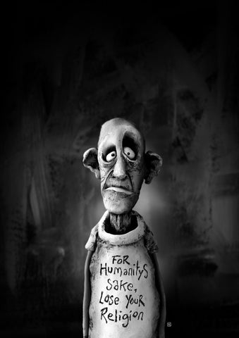 Adam Elliot - "Charlie Houseman" - limited edition print of 20