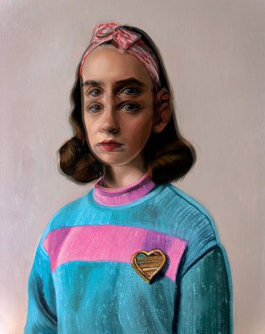 Alex Garant - "Up" - oil on canvas