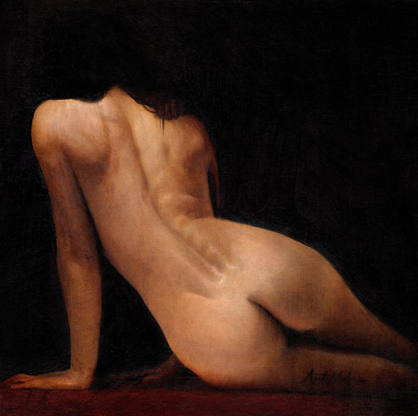 Annita Maslov - 'Eve' - oil on board