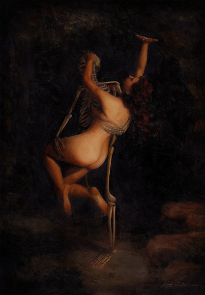 Annita Maslov - 'The Reaper' - oil on panel