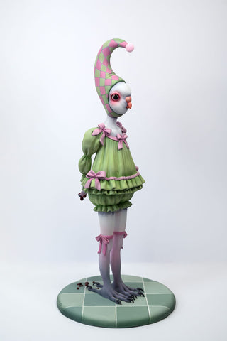 Jale Soysal - 'Coo De Main' - epoxy clay, acrylic paint, metal, resin, nylon