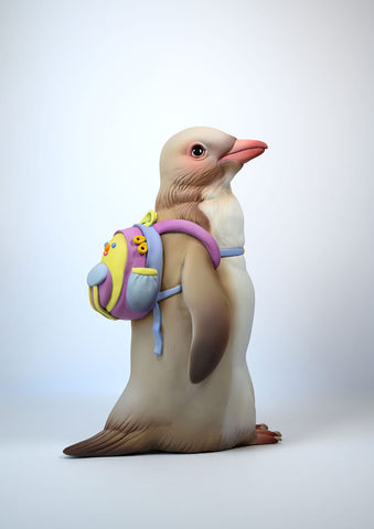 Jale Soysal - 'Don't Forget Your Lunch' - epoxy clay, acrylic paint, metal, resin