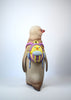 Jale Soysal - 'Don't Forget Your Lunch' - epoxy clay, acrylic paint, metal, resin