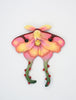 Jale Soysal - 'Sapling No.5' - epoxy clay, acrylic paint, metal, resin, crystal rhinestones