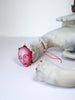 Jale Soysal - 'The First Arrow' - epoxy clay, acrylic paint, metal, resin, silk