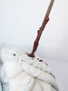 Jale Soysal - 'The First Arrow' - epoxy clay, acrylic paint, metal, resin, silk
