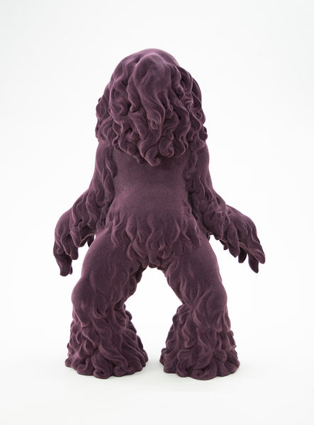 Brad Gunn - "Flopsy Large (eggplant)" - resin, synthetic fibres