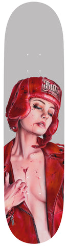 Brian M. Viveros - "Bad Blood - A/P #3" - skateboard deck