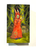 Calamity Cole - 'The Fire Keeper' - watercolour, metallic watercolour, and charcoal