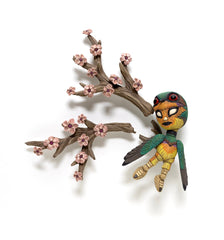 Calvin Ma - 'Broken Bloom' - ceramic, resin & acrylic paint
