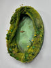 Caroline Dewison - 'Fairy Portal #2' - PLA, medite, acrylics, epoxy clay, flock, resin, wire, glass