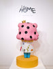Jessica Ng - 'Cotton Candy FRP' - fibreglass statue with hand painted acrylic designs