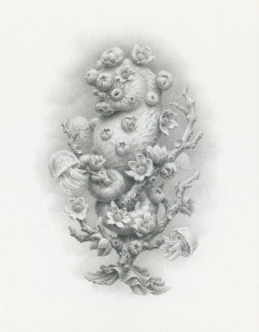 Courtney Brims - "Sanctuary" - graphite on paper