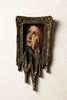 Dolaana Davaa - 'Melted Memory' - tempera on plywood with wood pulp frame