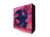 Ellie Davies - 'Microraptor' - oil paint on wooden panel