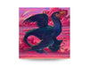 Ellie Davies - 'Microraptor' - oil paint on wooden panel