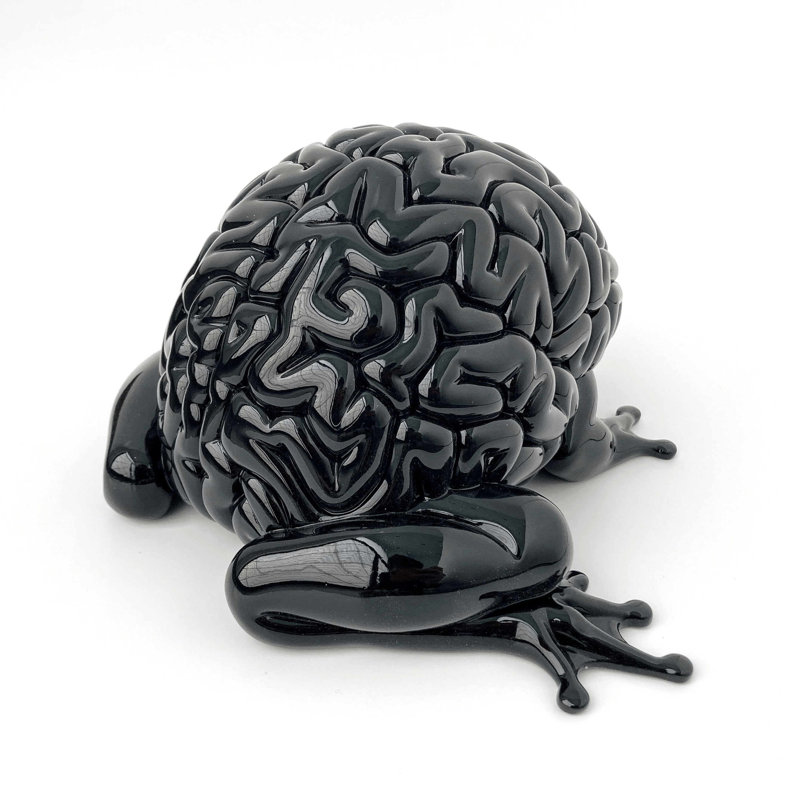 Jumping Brain Emilio Garcia - 'Jumping Brain - Black, Beinart Gallery edition' - res