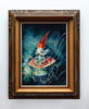 Evaboneva - 'The Goblin Squid' - oil on board
