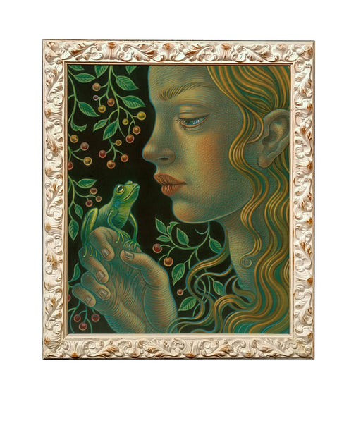 Gerlanda di Francia - 'Becoming Prince' - acrylic on wood