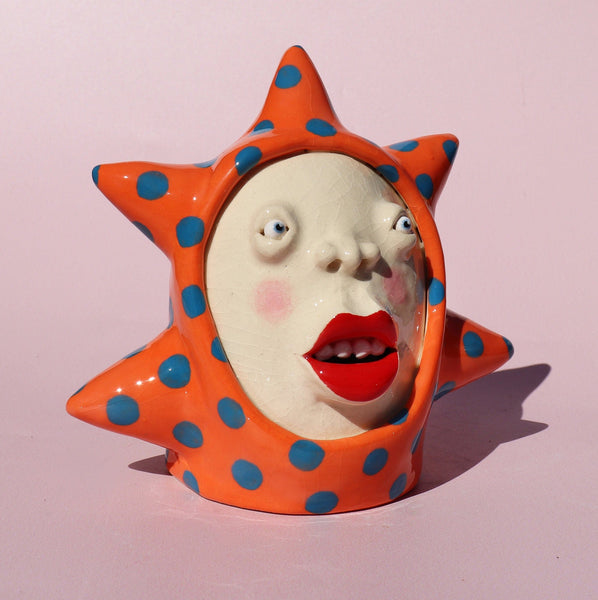Ginklet - 'Casper' - ceramic and underglaze | Beinart Gallery