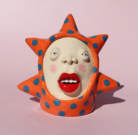 Ginklet - 'Casper' - ceramic and underglaze