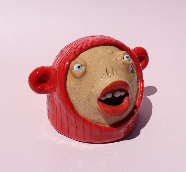 Ginklet - 'James' - ceramic and underglaze | Beinart Gallery
