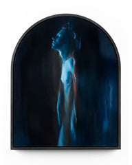 Liz Gridley - 'Have You Discussed Your End of Life Plans With Family and Friends?' - oil on aluminium