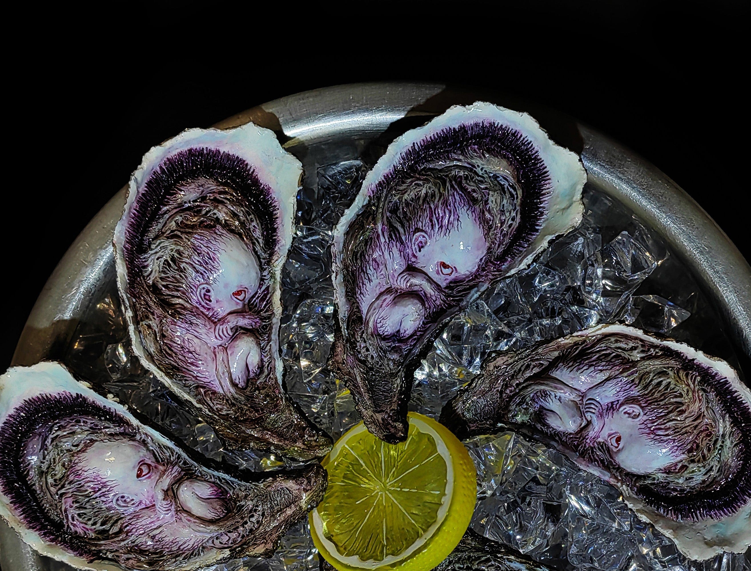 Hector Lim Hector Lim - 'Womb of the Abyss' - resin and acrylic paint | Beinart ...