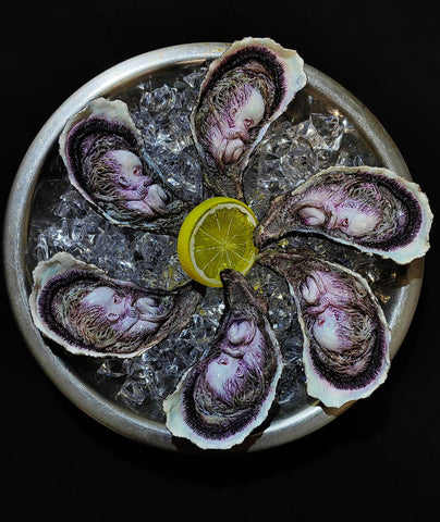 Hector Lim - 'Womb of the Abyss' - resin and acrylic paint