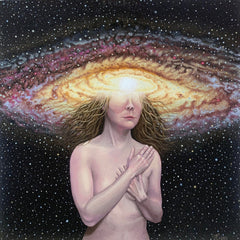 Jack Caldow - 'Andromeda' - oil on wood board