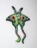 Jale Soysal - 'Sapling No.6' - epoxy clay, acrylic paint, metal, resin, crystal rhinestones