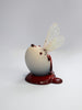 Jale Soysal - 'The Hatchling' - epoxy clay, acrylic paint, resin, crystal rhinestones