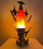 James Webb - "Agent Orange" - resin, epoxy, lava lamp, spray paint, acrylic paint & vinyl Toddlerpillar