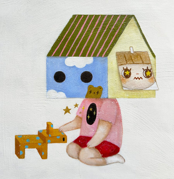 Jessica Ng - 'Welcome' - acrylic on canvas