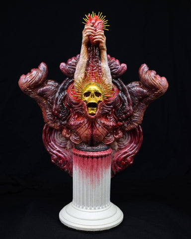 John Chen - 'As Above' - resin, wire, oil paint and varnish