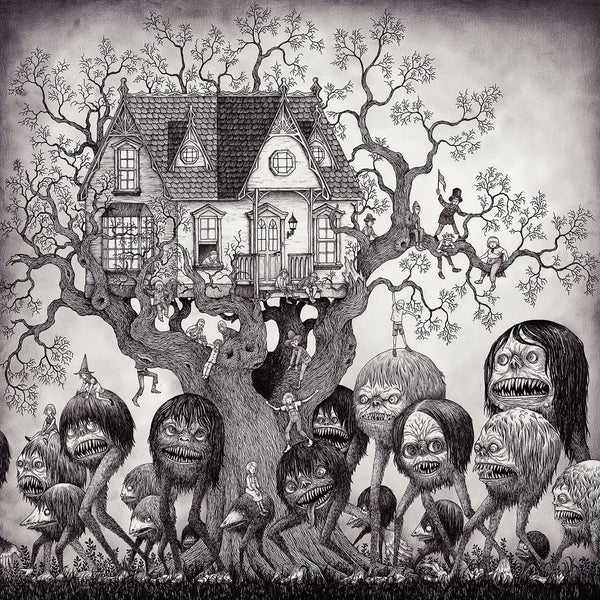 John Kenn Mortensen - 'Dream Home' - pen and ink on paper