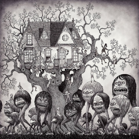 John Kenn Mortensen - 'Dream Home' - pen and ink on paper