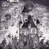 John Kenn Mortensen - 'Flight of the Beholders' - pen and ink on paper
