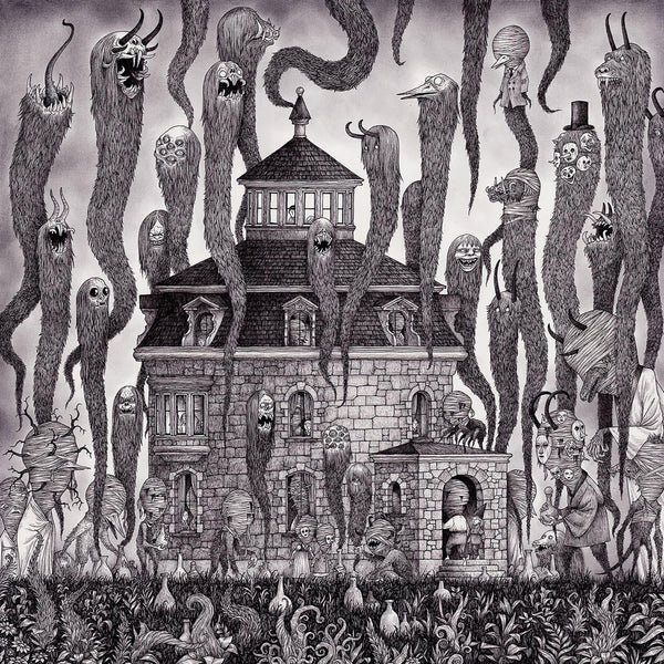 John Kenn Mortensen - 'Up Up Up' - pen and ink on paper