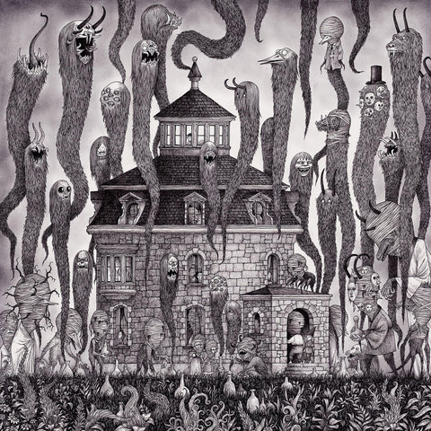 John Kenn Mortensen - 'Up Up Up' - pen and ink on paper