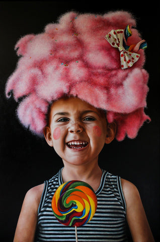 Julian Clavijo - "Delight 1" - oil on linen